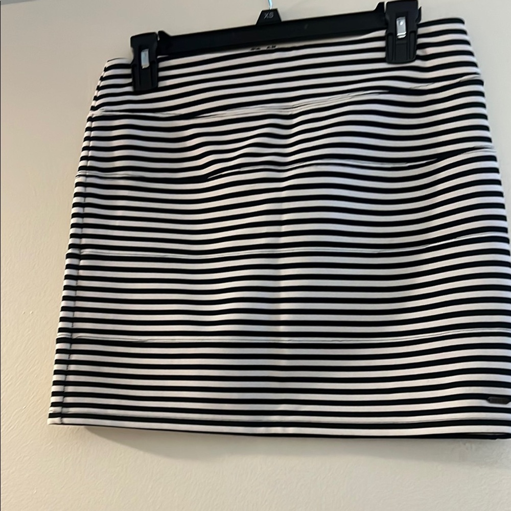 Victorias secret Striped Black and White Women's Skirt